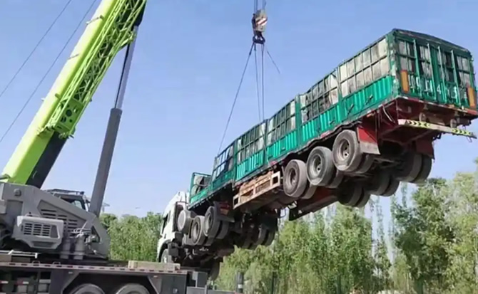 浦北道路脱困救援案例